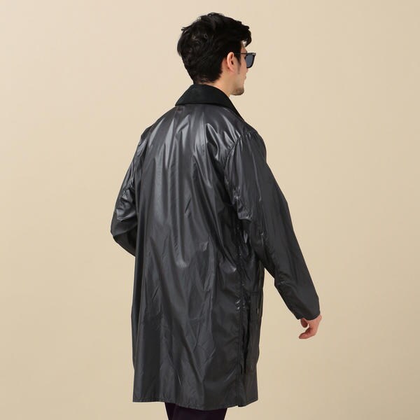 BARBOUR： 別注 パッカブル ナイロン BORDER