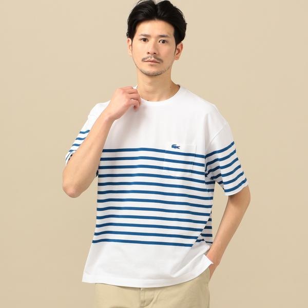 ＬＡＣＯＳＴＥ： 別注 ドロップテイル ポケット ビッグ Ｔシャツ