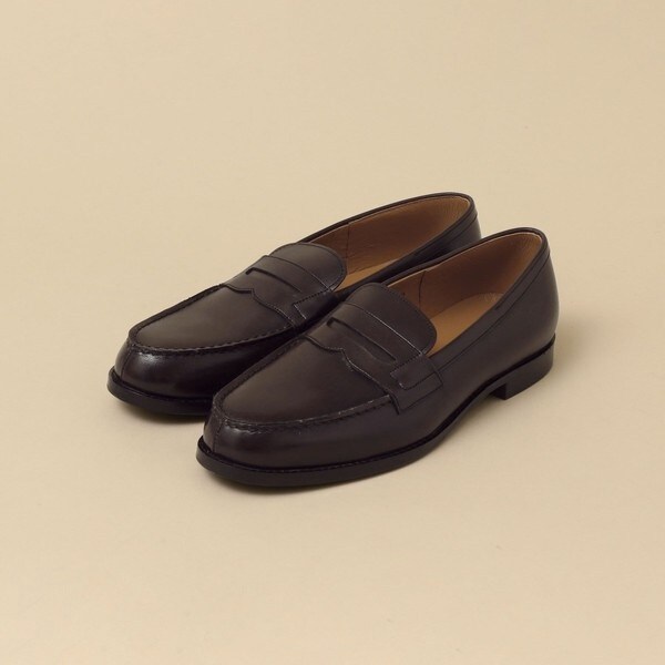 SHIPS any MENS （シップス）ダークブラウン レザー ローファー SHIPS： japan quality レザー ローファー