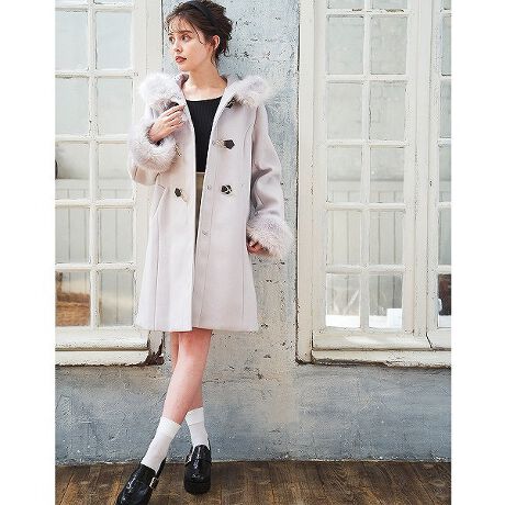 ビット付ダッフルコート イング Ingni 14 7029 ファッション通販 マルイウェブチャネル