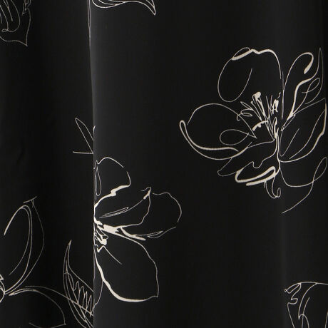 線画花フレアスカート イング Ingni 14 31 ファッション通販 マルイウェブチャネル