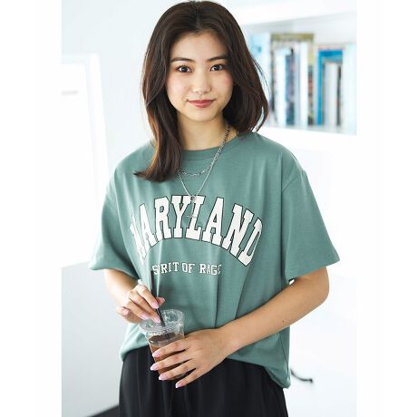 カレッジロゴtシャツ イング Ingni 1211 ファッション通販 マルイウェブチャネル
