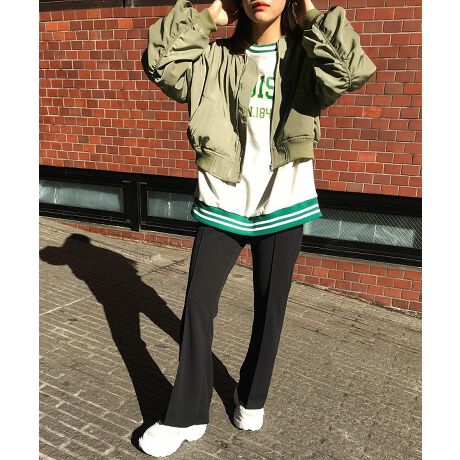 クロップド丈ma 1 イング Ingni 1221 6500 ファッション通販 マルイウェブチャネル