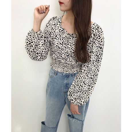 ギャザーシャーリングショート丈ブラウス イング Ingni 1221 ファッション通販 マルイウェブチャネル