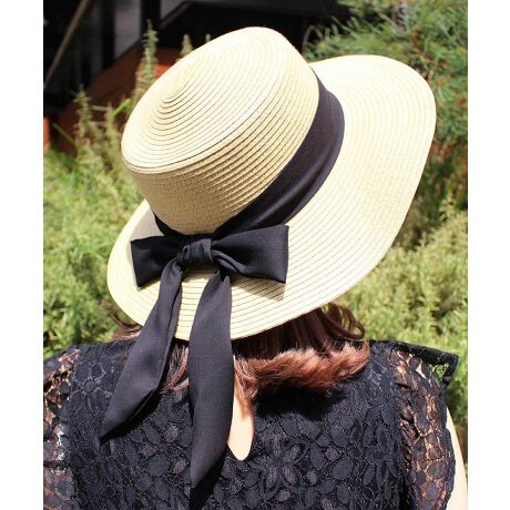 リボンカンカン帽 イング Ingni 1221 ファッション通販 マルイウェブチャネル