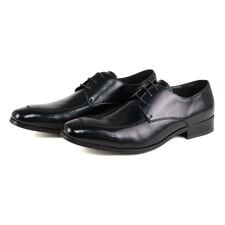 Uチップカウレザー外羽根シューズ