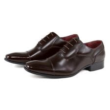 ロングノーズ・ビジネスシューズ（ストレートチップ）