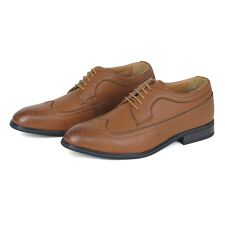 外羽根ウイングチップ ビジネスシューズ 大きいサイズ対応