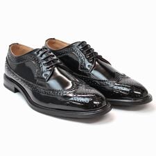 ラスアンドフリス(LASSU&FRISS)の外羽根ウイングチップ ビジネスシューズ 大きいサイズ対応