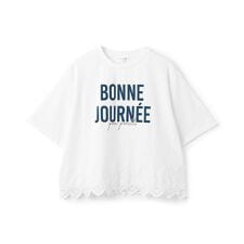 ポンポネットジュニア(pom ponette junior)の【接触冷感】レース使いTシャツ