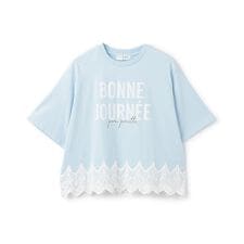 ポンポネットジュニア(pom ponette junior)の【接触冷感】レース使いTシャツ