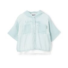 ポンポネットジュニア(pom ponette junior)の【接触冷感】シアーシャツパーカセット