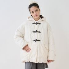 ポンポネットジュニア(pom ponette junior)の【はっ水】ファイバー中わたダッフルコート