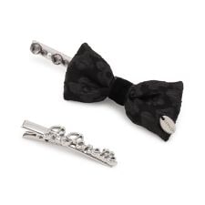 リボンヘアクリップセット