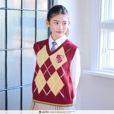 【130cmあり】【Harry Potter】アーガイルニットベストセット