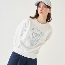 フラワー刺しゅうプルオーバー