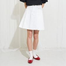 デニムスカート(インナーパンツつき）