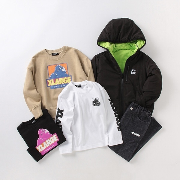 ラセットアℋ (23ss)XLARGE KIDS(エクストララージ キッズ)タイダイ