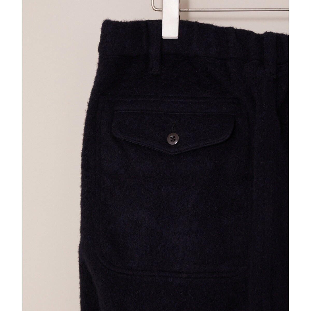 アダムエロペ サステナブルカシミア混 ジャケットパンツ セットアップ 安い新作 アダムエロペ サステナブルカシミア混 セットアップセット ジャケット&パンツ ノーカラージャケット
