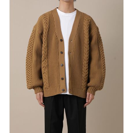 ライトケーブルボリュームカーディガン オーバーサイズ 超軽量 防風性  