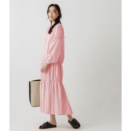 洗える ティアードギャザーワンピース アダムエロペ Adam Et Rope Gae ファッション通販 マルイウェブチャネル