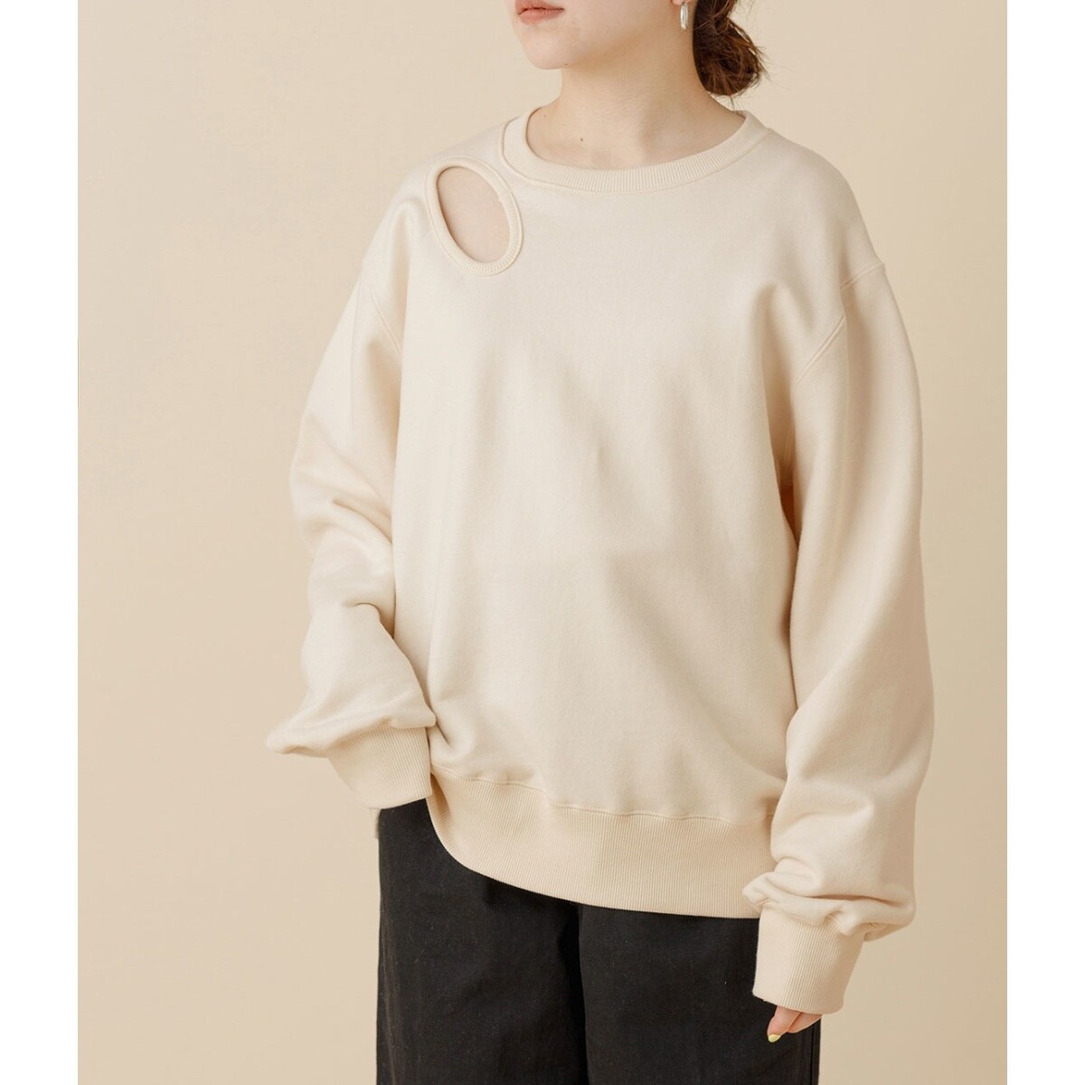 アダムエロペ トレーナー スウェット 「サステナブル」ハーフスリーブ