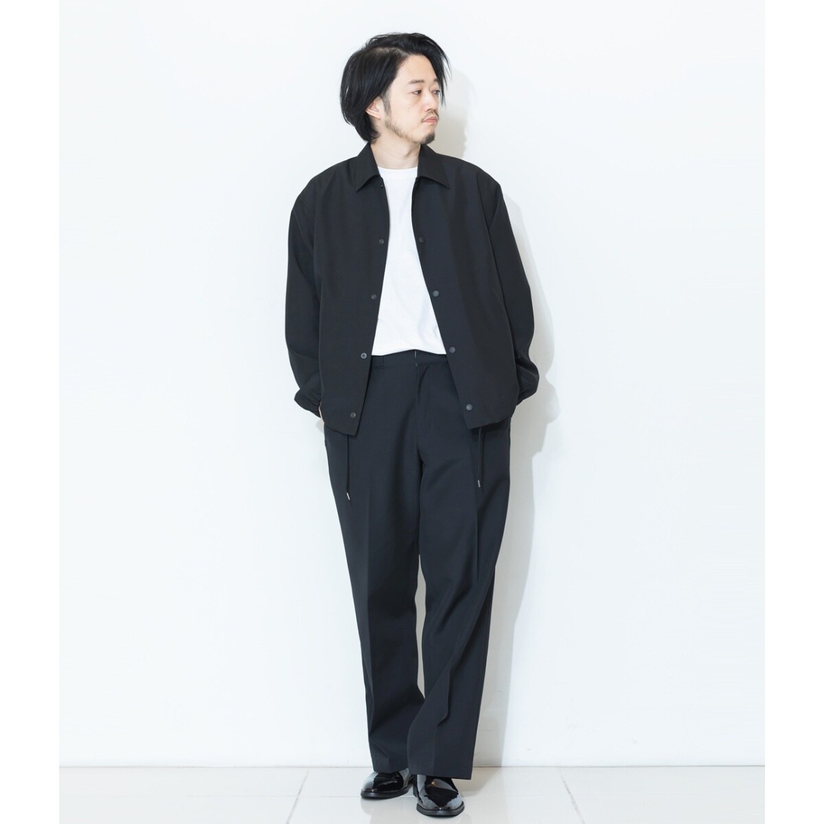 【美品✨】アダムエロペ×MB メッセージコーチジャケット NIKKE製 グレーL 美品✨】アダムエロペ×MB メッセージコーチジャケット NIKKE製