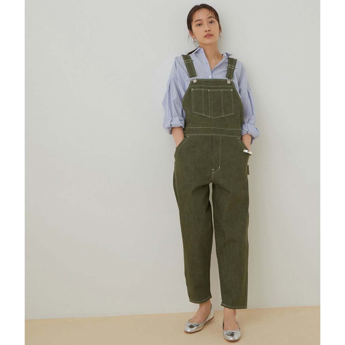 かわいい新作 アダムエロペ 【BIGJOHN】別注OVERALLS サロペット