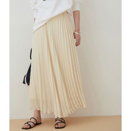 ADAM ET ROPEアダムエロペ新品ワッシャープリーツタイトスカート  