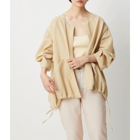 VERONIQUE LEROY】SEERSUCKER BLOUSON | アダムエロペ(ADAM ET ROPE 