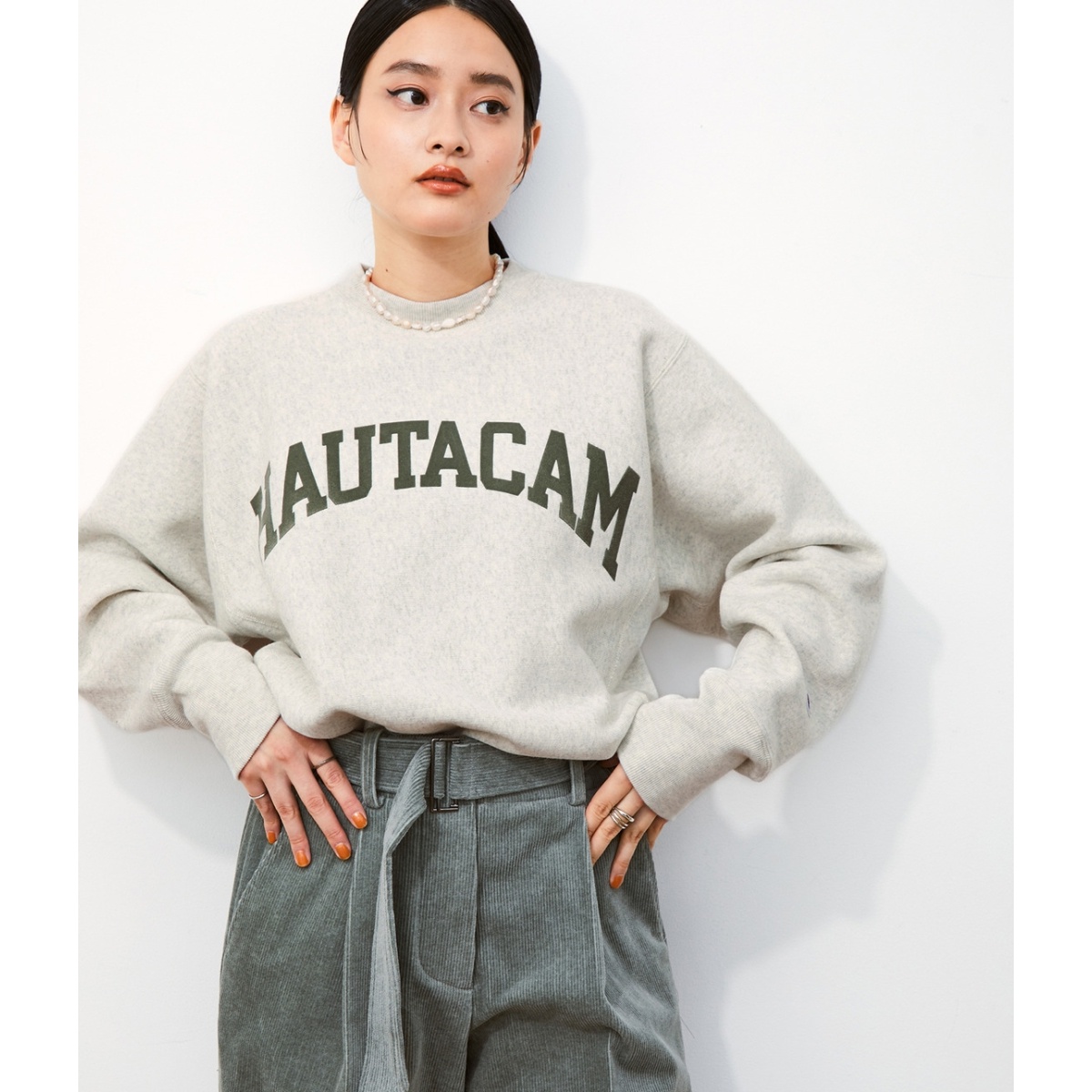 Champion for ADAM ET ROPE 】別注 RW LOGO SWEAT | アダムエロペ(ADAM