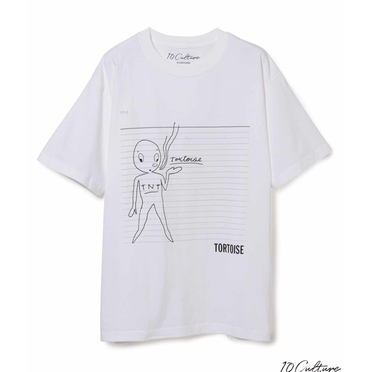【新品・試着のみ】Tortoise TNT Tシャツ Mサイズ 10 Culture×Tortoise】T-SHIRTS | アダムエロペ(ADAM ET ROPE