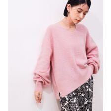 FOXウールVネックプルオーバー | アダムエロペ(ADAM ET ROPE  