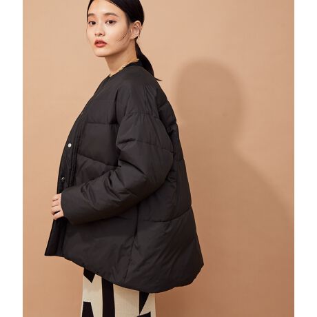 WEB限定】テントシルエットダウンライク中綿ジャケット | アダムエロペ 