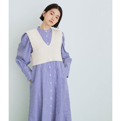 Web限定 ビスチェコンビシャツワンピース アダムエロペ Adam Et Rope Gae510 ファッション通販 マルイウェブチャネル