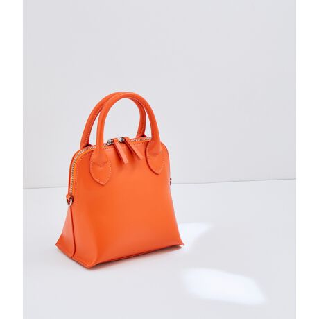 一部直営店舗・WEB限定】フェイクレザーMINIボストンバッグ 