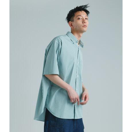 ビッグシルエット レギュラーカラー アソート 半袖シャツ 