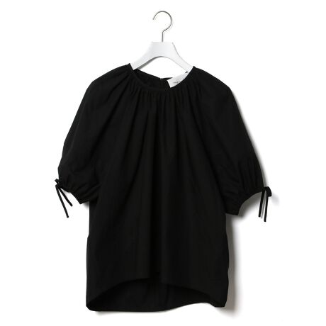 missing you already】BACK POINTED SHIRRING BLOUSE | アダムエロペ 