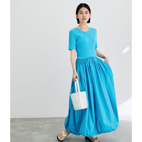 リブコンビバルーンワンピース アダムエロペ Adam Et Rope Gae ファッション通販 マルイウェブチャネル