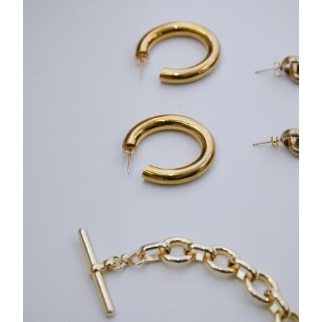 Laura Lombardi】MINI CURVE EARRINGS | アダムエロペ(ADAM ET ROPE 