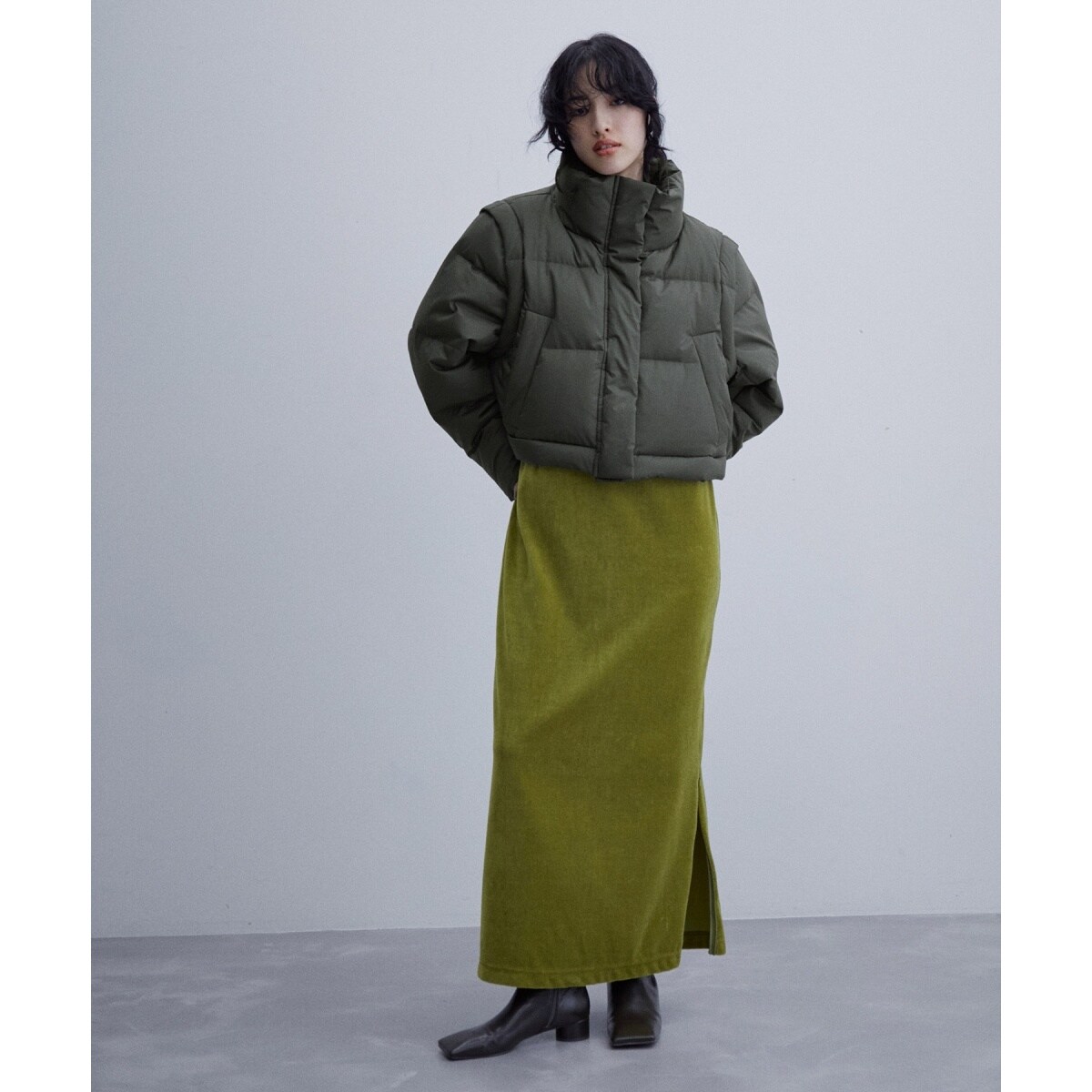 サステナブル・4WAY】ALLIEDダウンベストコート | アダムエロペ(ADAM