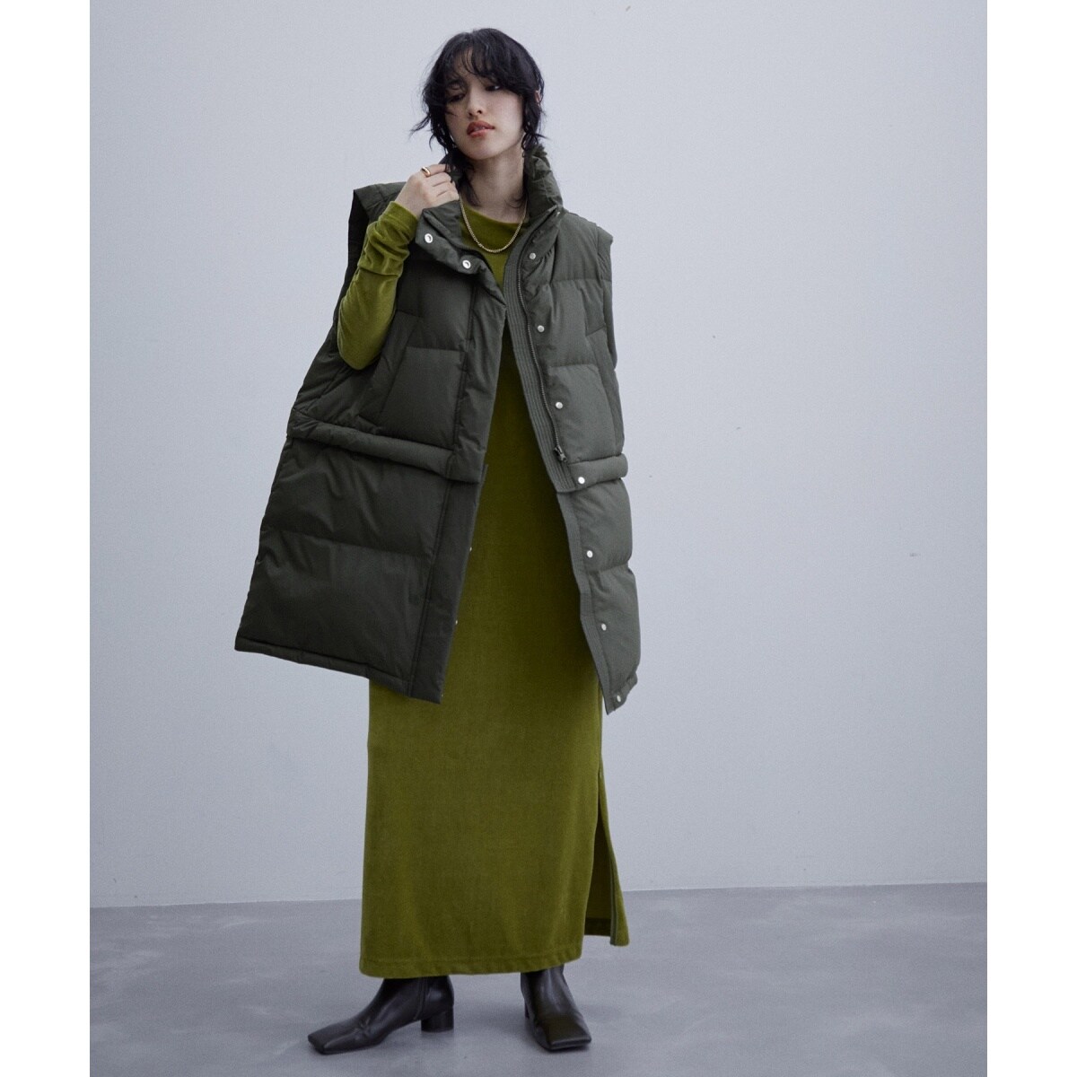サステナブル・4WAY】ALLIEDダウンベストコート | アダムエロペ(ADAM