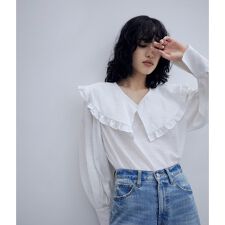 ラッフルフリルブラウス | アダムエロペ(ADAM ET ROPE