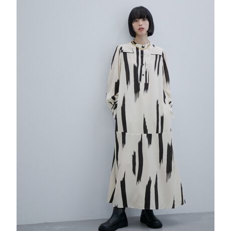ハケプリントワンピース | アダムエロペ(ADAM ET ROPE 