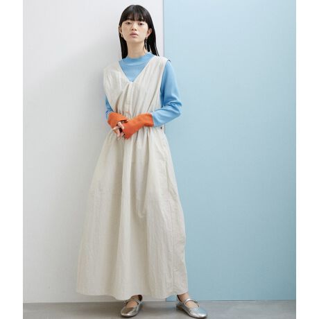 サステナブル・WEB限定】2WAYジャンパースカート | アダムエロペ(ADAM 