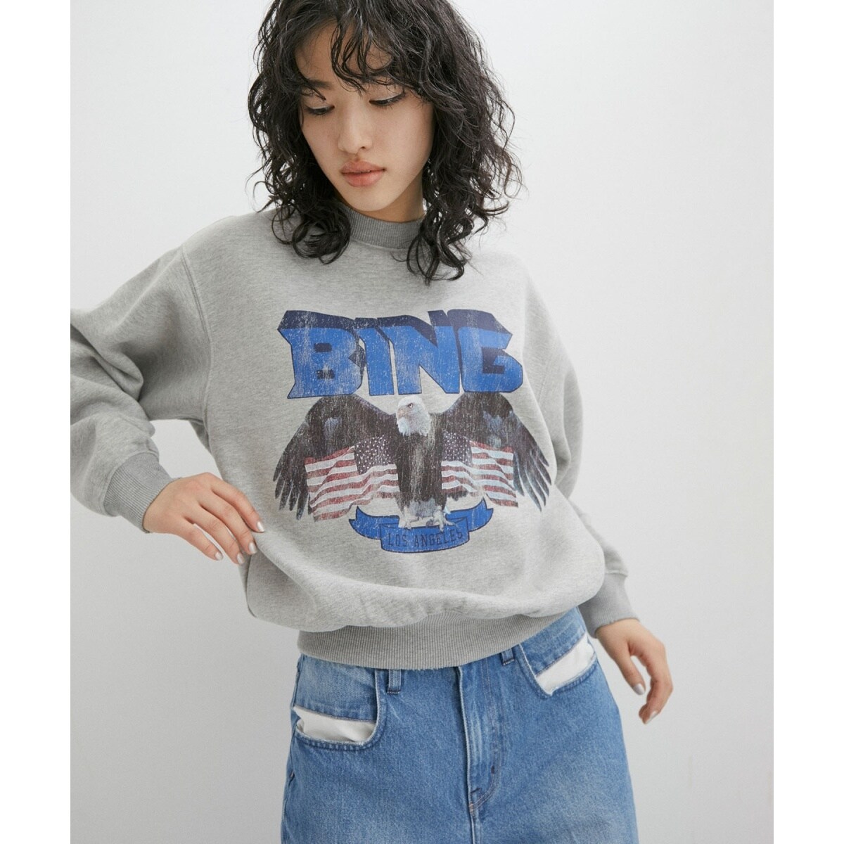 Anine Bing】VINTAGE BING SWEATSHIRT | アダムエロペ(ADAM ET
