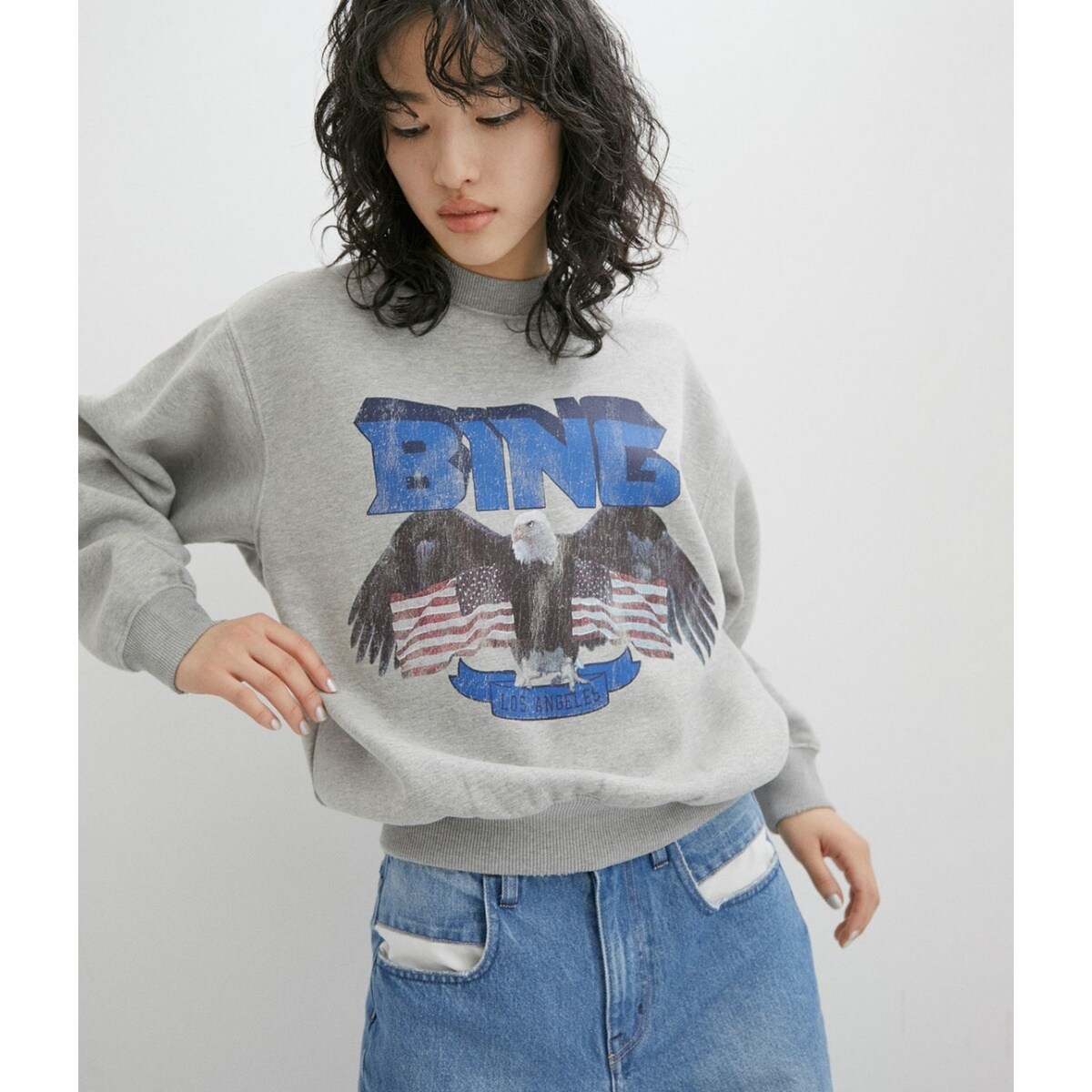 アダムエロペ　【ANINE BING】VINTAGE BING Tシャツ Anine Bing】VINTAGE BING TEE(505141548) | アダム エ ロペ