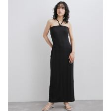 missing you already】SQUAREｰNECK TUCKED DRESS | アダムエロペ(ADAM 