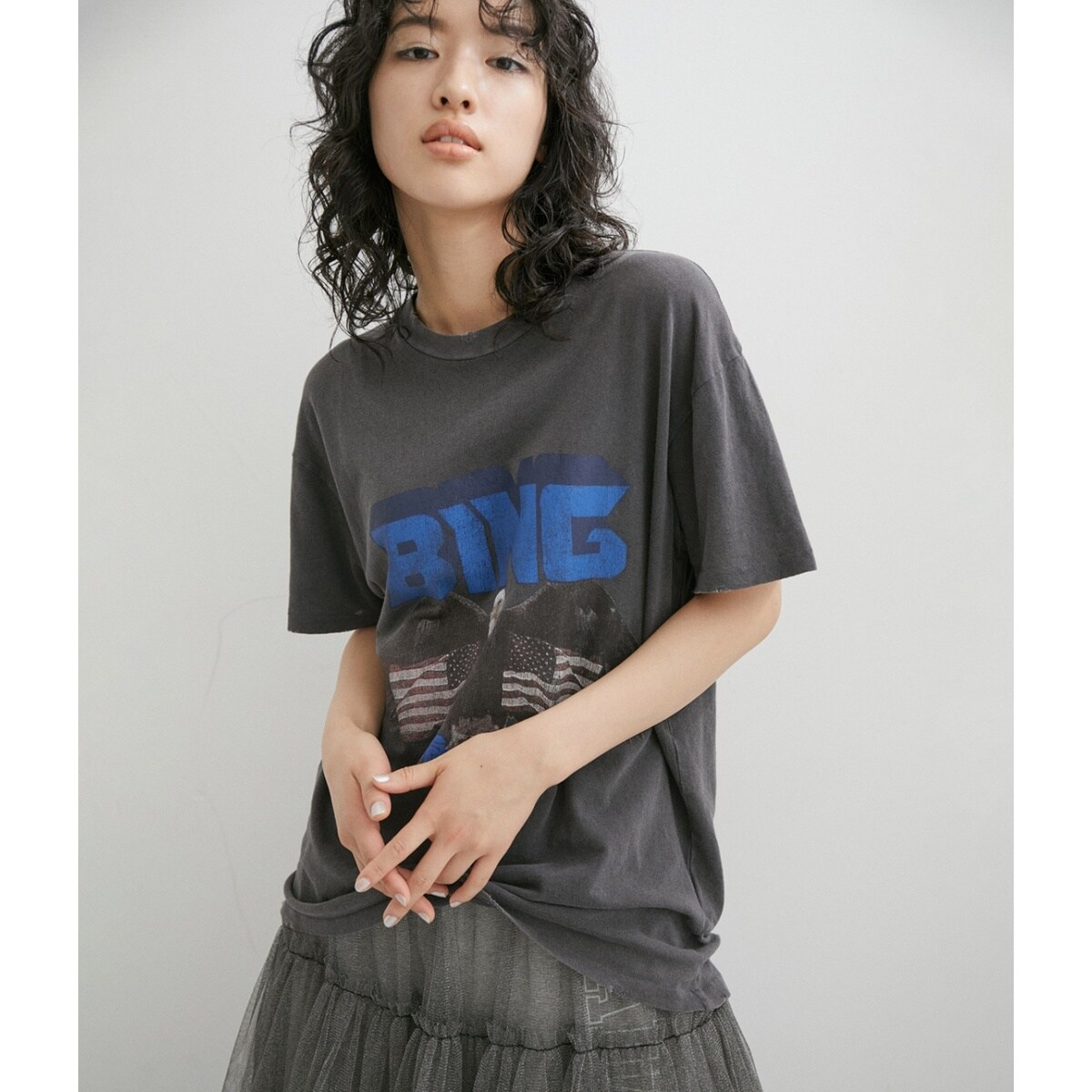 Anine Bing】VINTAGE BING TEE | アダムエロペ(ADAM ET ROPE