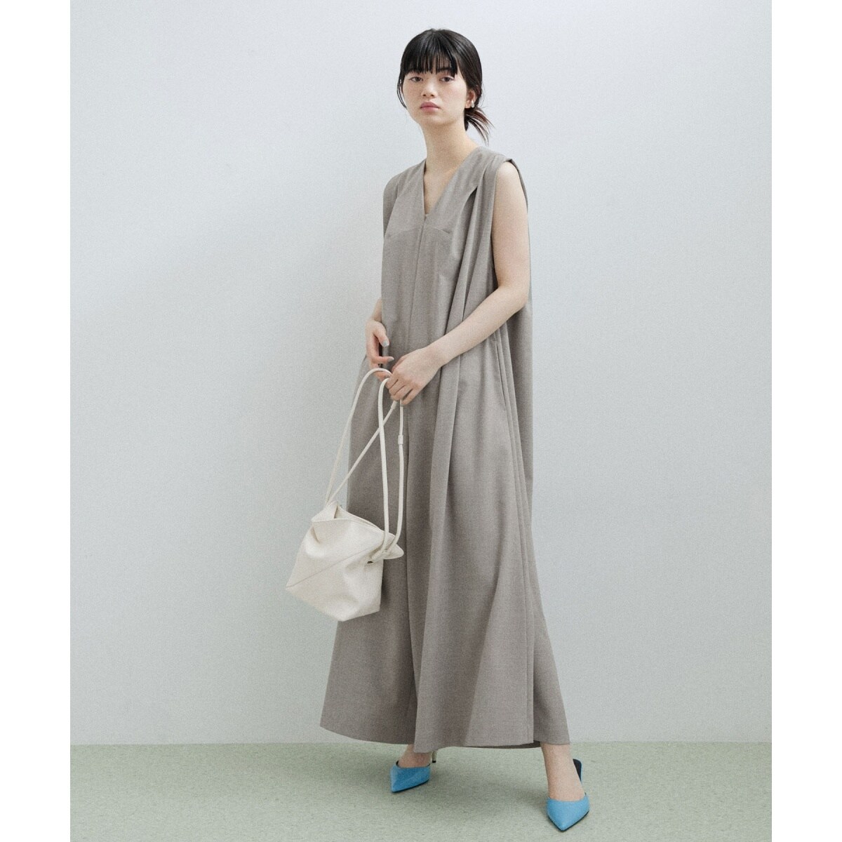 【新品タグ付】ADAM ET ROPE' ✩⃛バックリボンオールインワン Adam et Rope' - 定価11,990円 アダムエロペ バックリボン